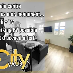  Appartement Emplacement Unique, Vue Ville&mer Cityvauban